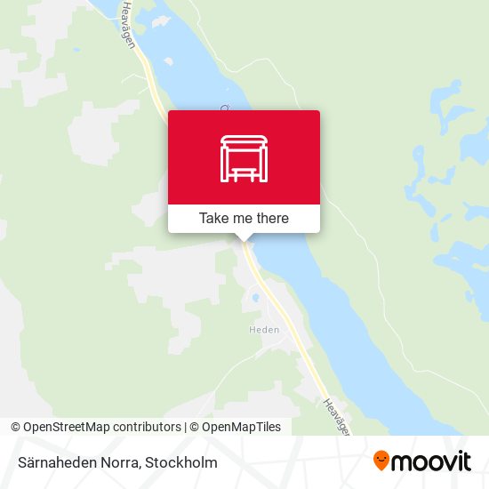 Särnaheden Norra map