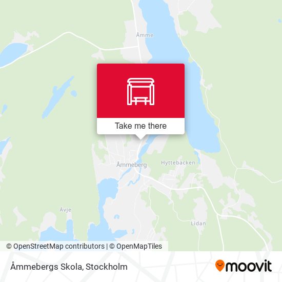 Åmmebergs Skola map