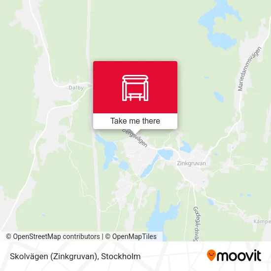 Skolvägen (Zinkgruvan) map