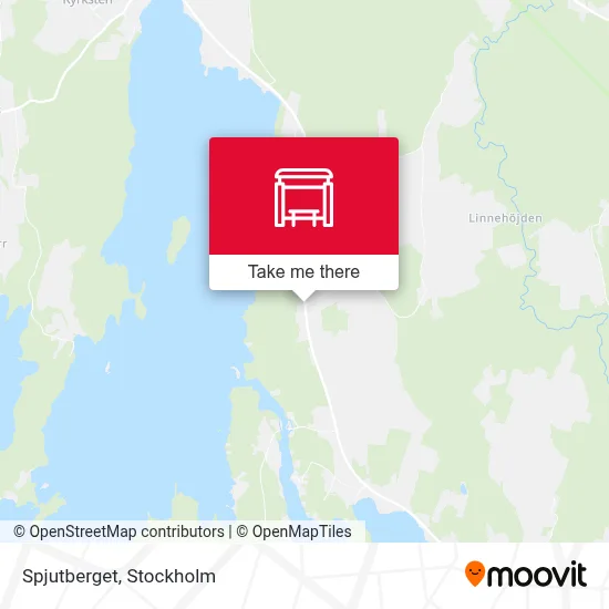 Spjutberget map
