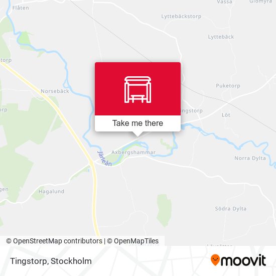 Tingstorp map