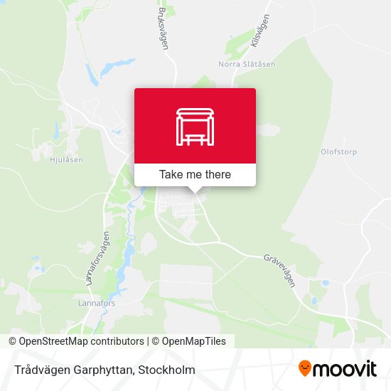 Trådvägen Garphyttan map