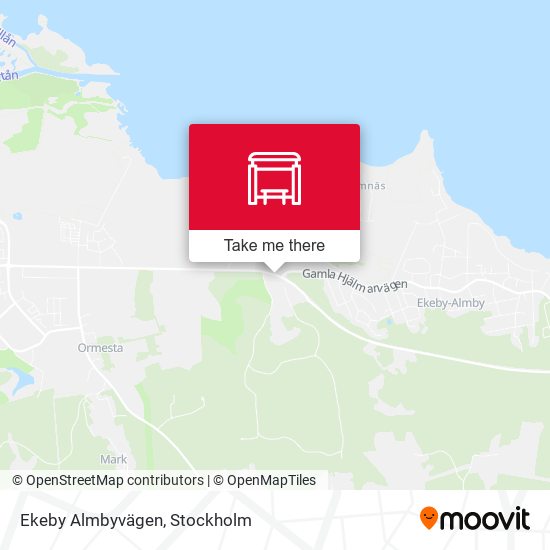 Ekeby Almbyvägen map