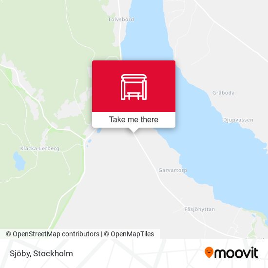 Sjöby map