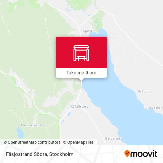 Fåsjöstrand Södra map