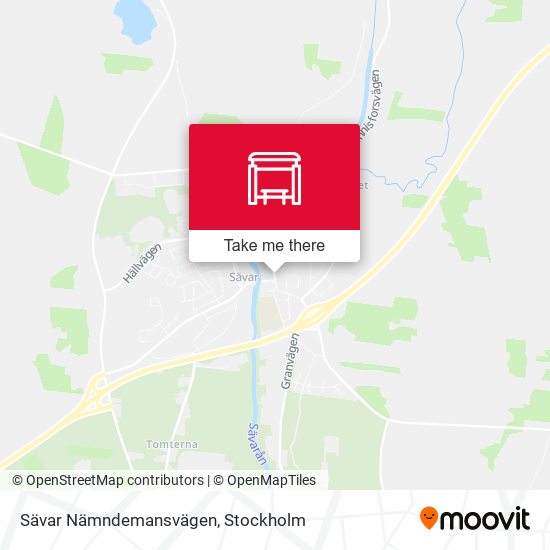 Sävar Nämndemansvägen map