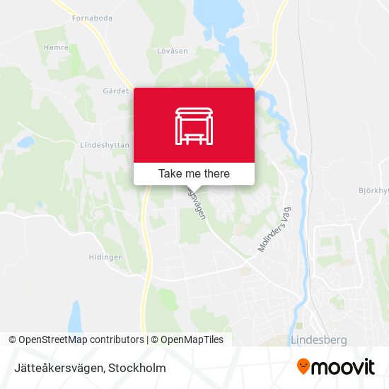 Jätteåkersvägen map