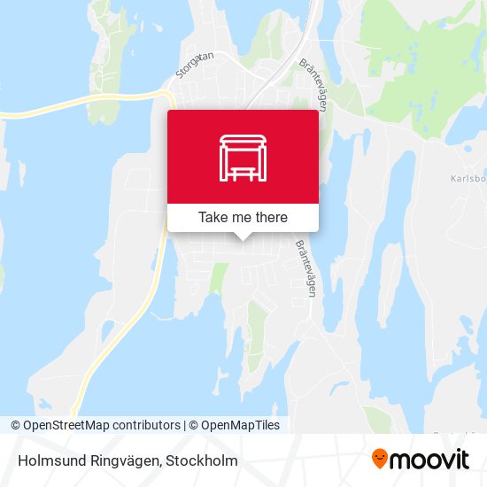 Holmsund Ringvägen map