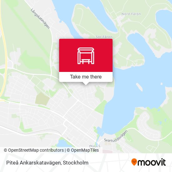 Piteå Ankarskatavägen map