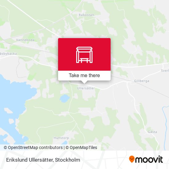 Erikslund Ullersätter map