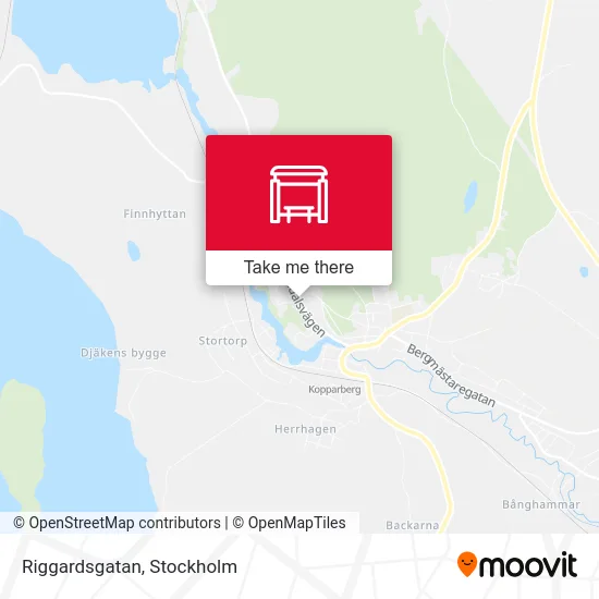 Riggardsgatan map