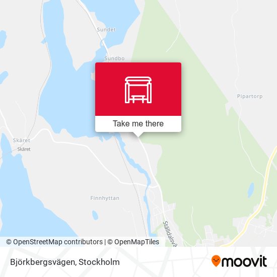 Björkbergsvägen map