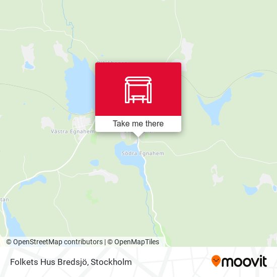 Folkets Hus Bredsjö map