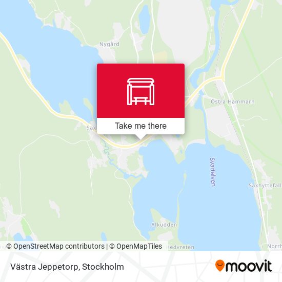 Västra Jeppetorp map