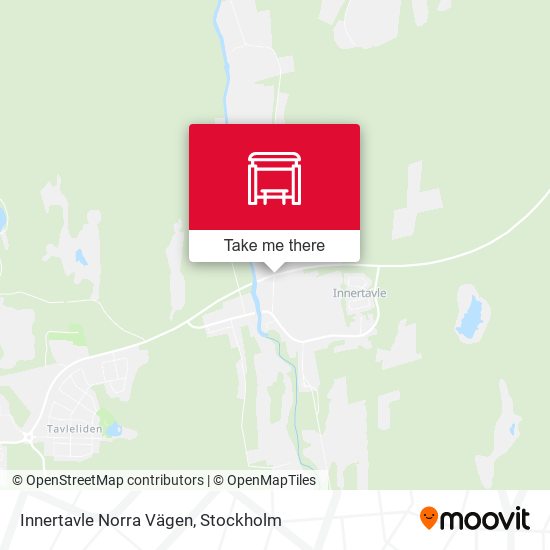 Innertavle Norra Vägen map