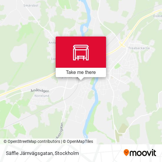 Säffle Järnvägsgatan map