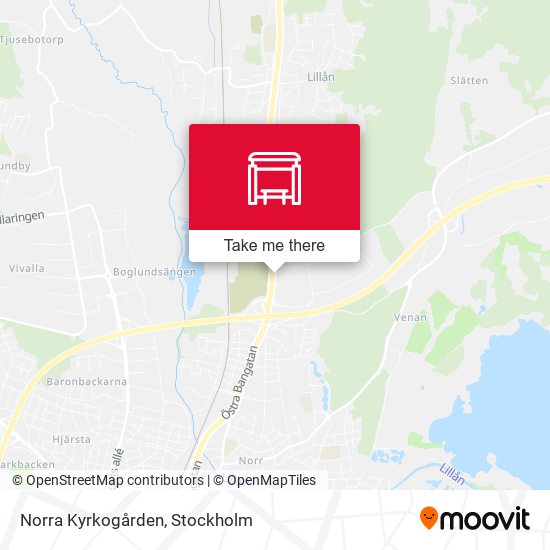 Norra Kyrkogården map