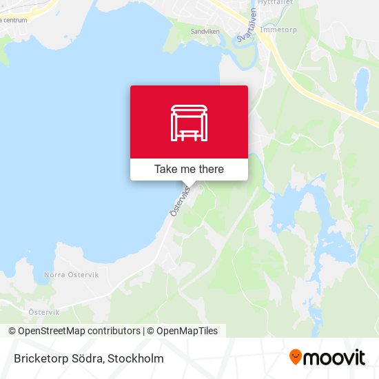 Bricketorp Södra map