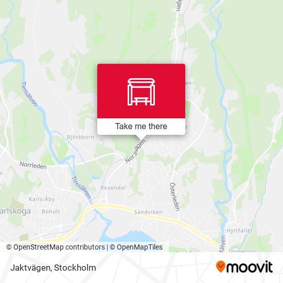 Jaktvägen map