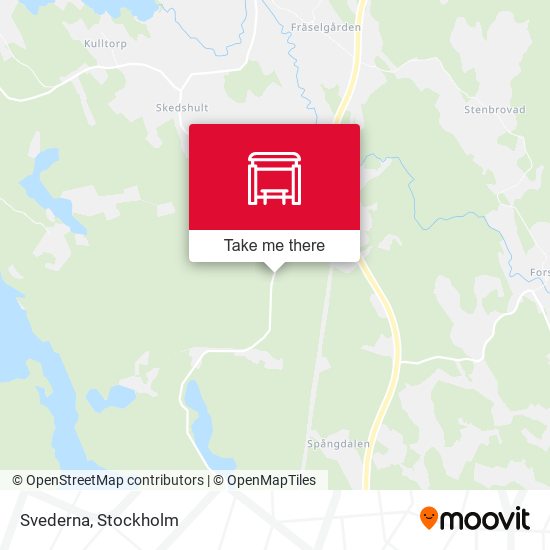 Svederna map