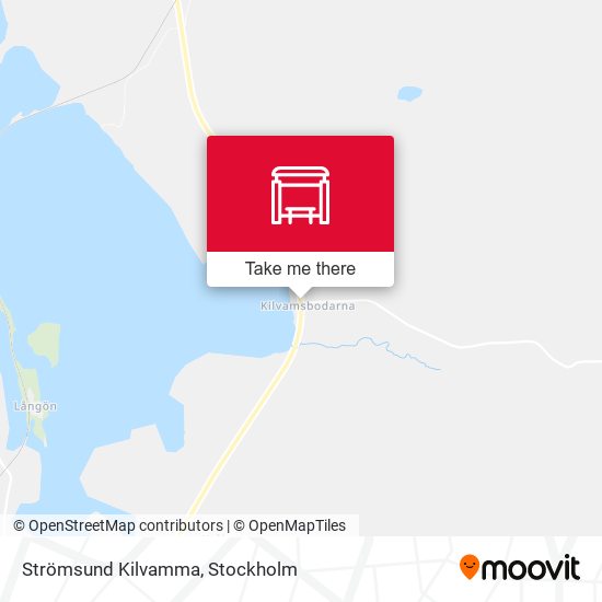 Strömsund Kilvamma map