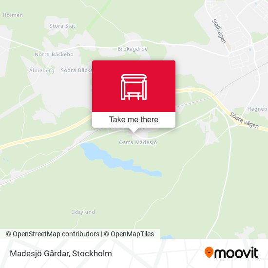 Madesjö Gårdar map