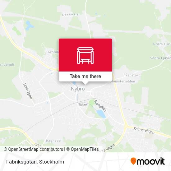 Fabriksgatan map