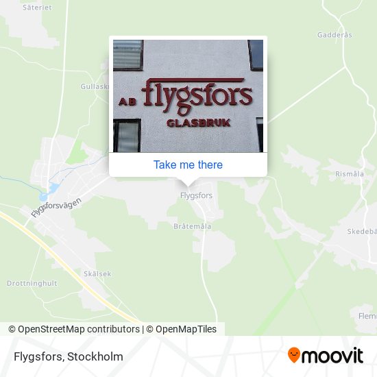 Flygsfors map