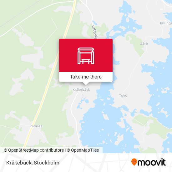 Kråkebäck map