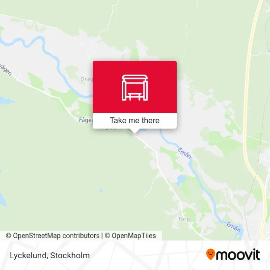 Lyckelund map