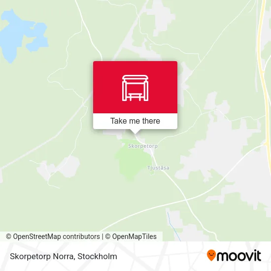 Skorpetorp Norra map