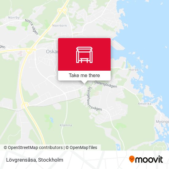 Lövgrensåsa map