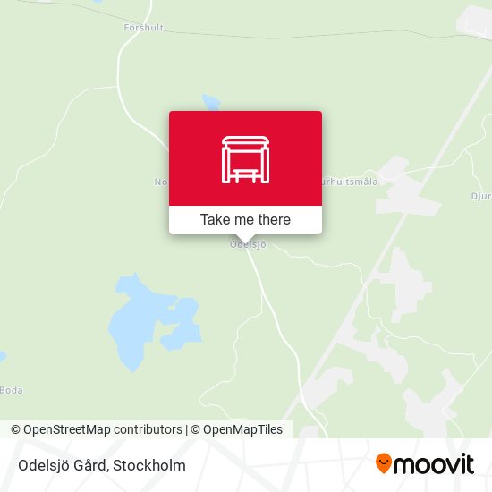 Odelsjö Gård map