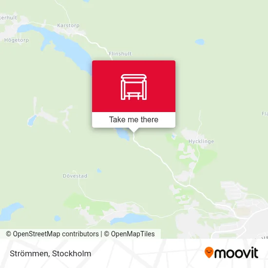 Strömmen map