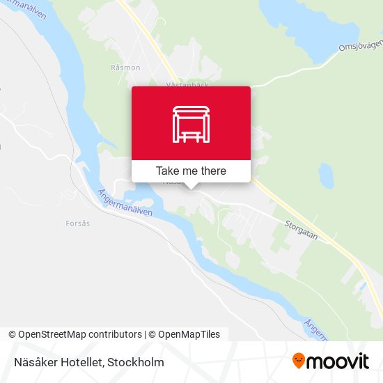 Näsåker Hotellet map