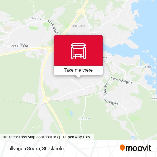 Tallvägen Södra map