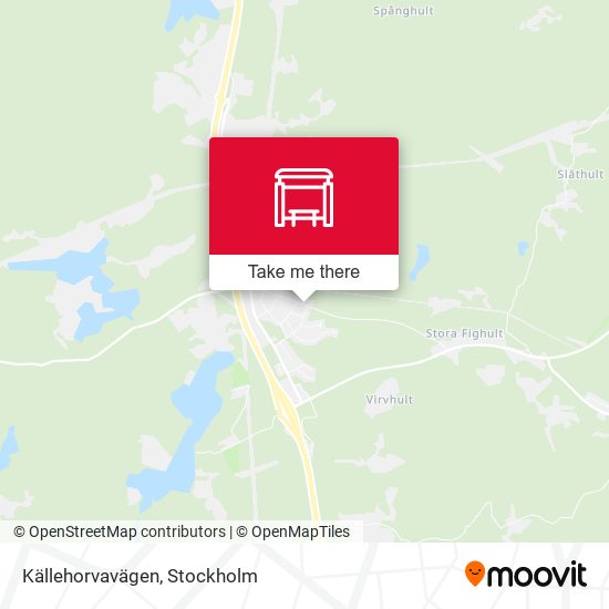 Källehorvavägen map