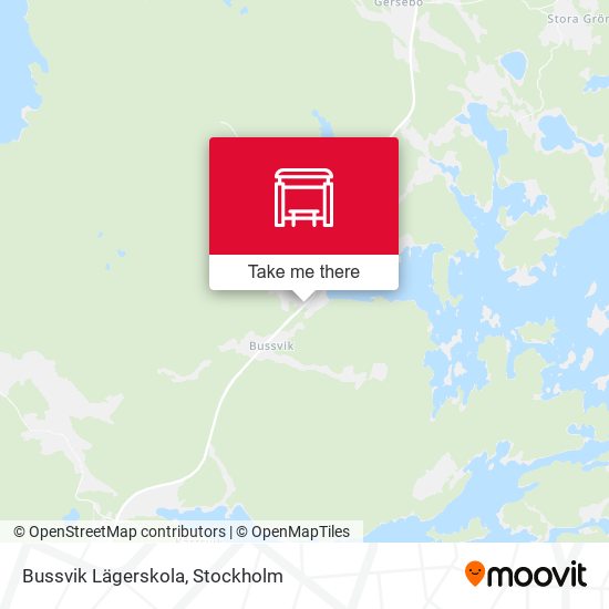Bussvik Lägerskola map