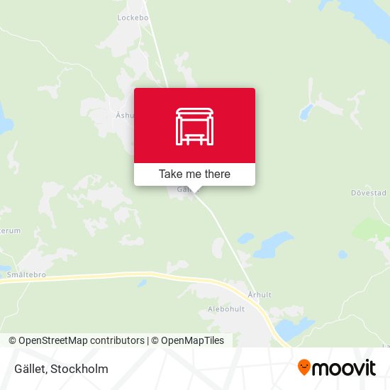 Gället map