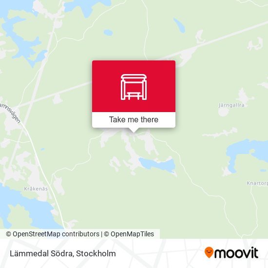 Lämmedal Södra map