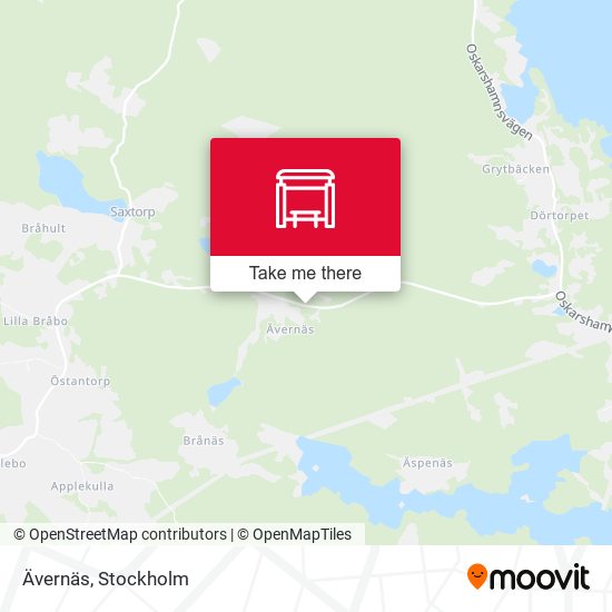Ävernäs map
