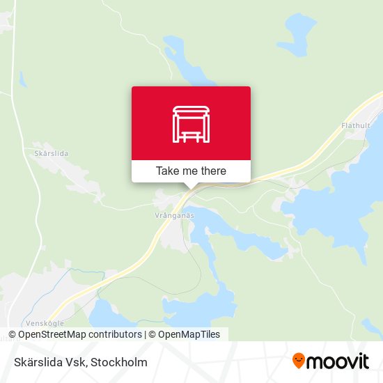 Skärslida Vsk map