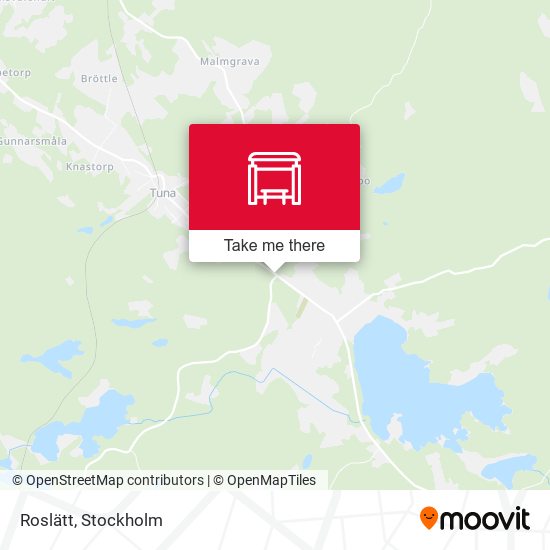 Roslätt map