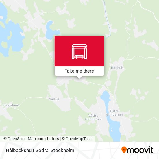 Hålbäckshult Södra map