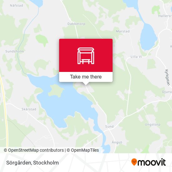 Sörgården map