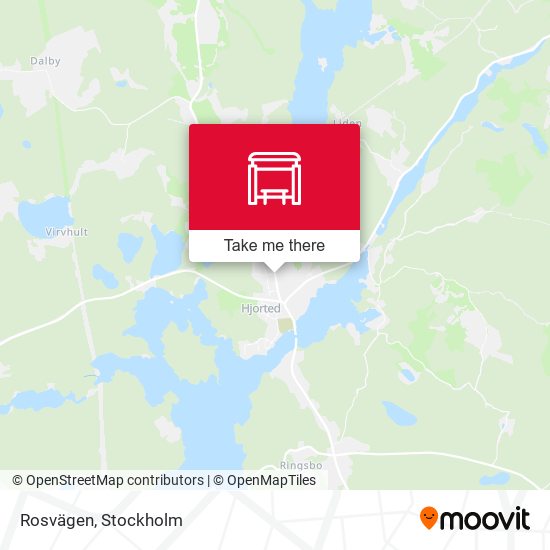 Rosvägen map