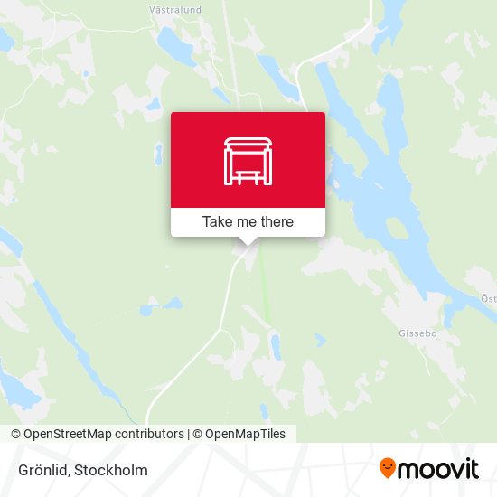 Grönlid map