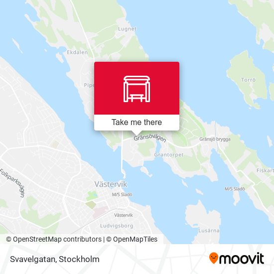 Svavelgatan map