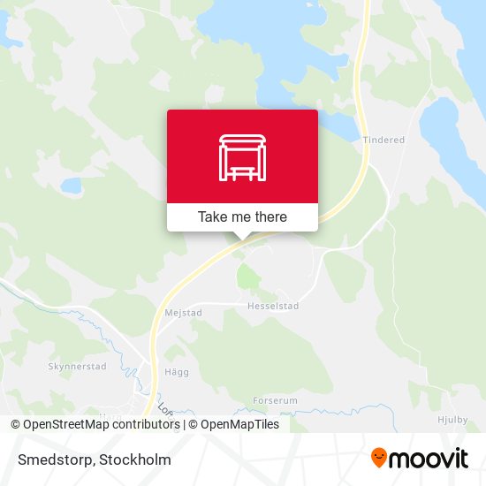 Smedstorp map