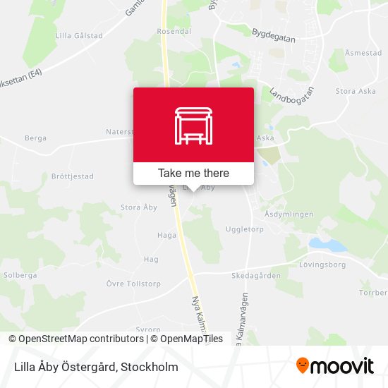 Lilla Åby Östergård map